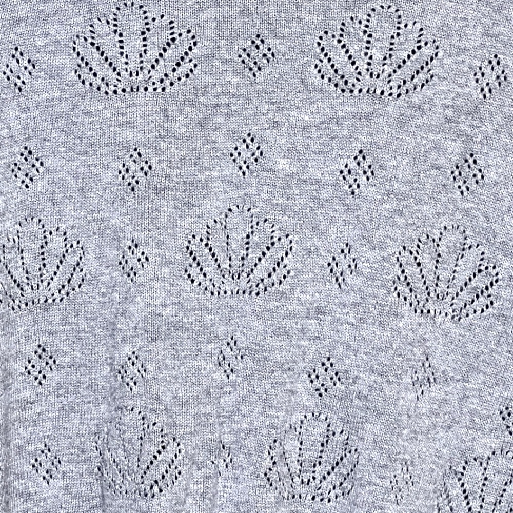 Disney The Little Mermaid Ariel Grey Pointelle Cardigan - Picture 14 of 15